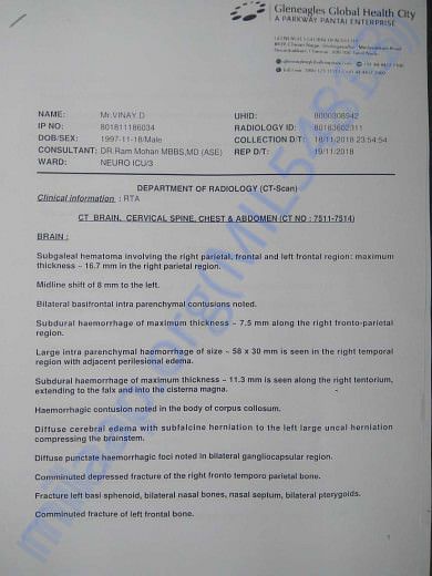 Medical Report