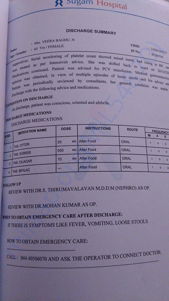Report Sugan hospital