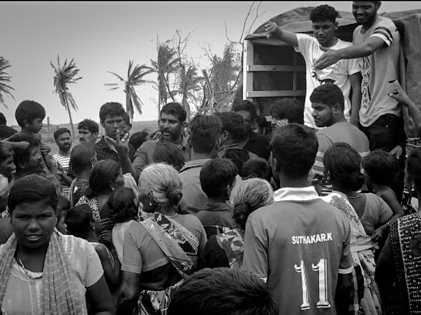 Help Us Distribute Food To Cyclone Affected People