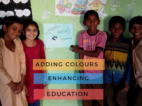 Support in creating active learning space for government school kids.