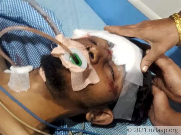 Arnold David needs your help to undergo his treatment