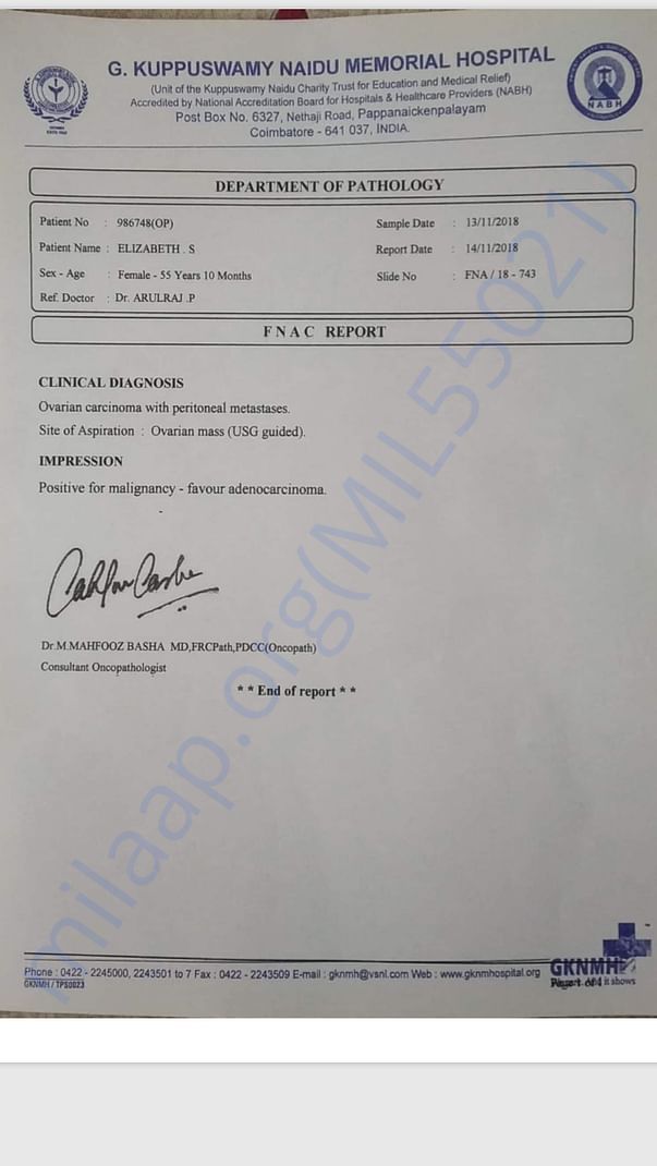 Doctor Statement