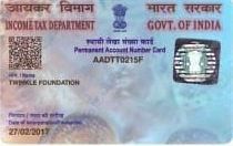 NGO pan card