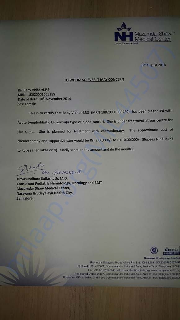 Estimation letter