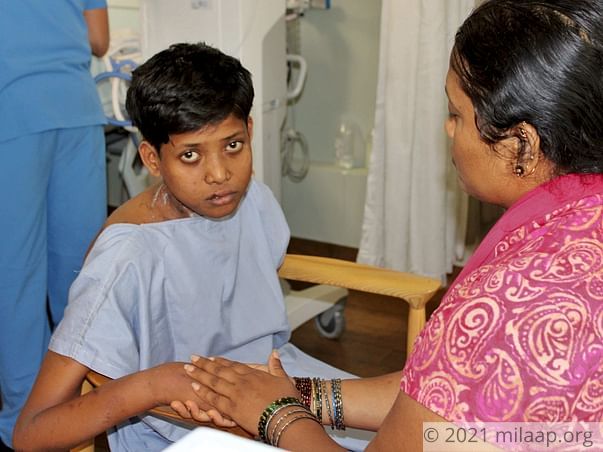 Master Praveen needs your help to undergo his treatment
