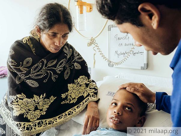 Widowed Mother Struggles To Save Son From Brain Haemorrhage