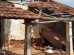 Re-Roofing House For Gaja Victims In Arimalam
