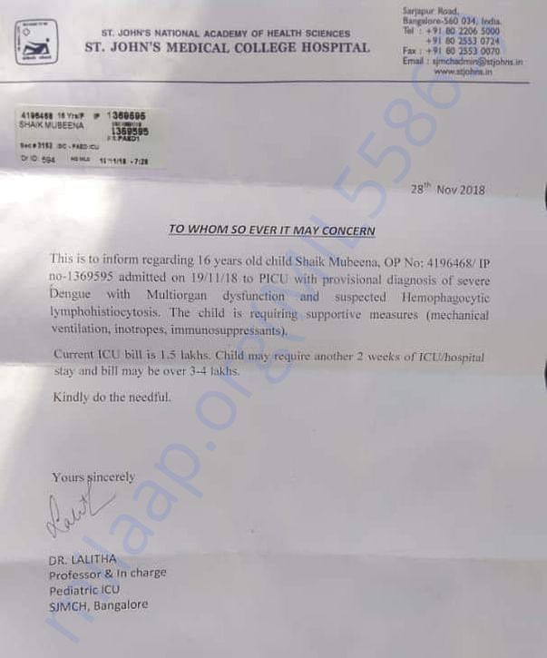 Medical Certificate