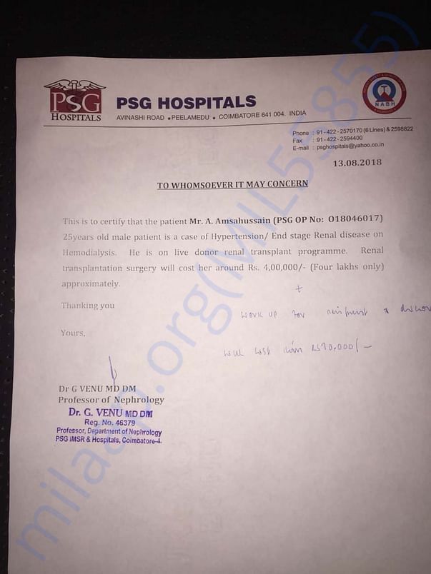 Doctor letter