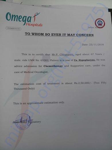 Doctor certificate
