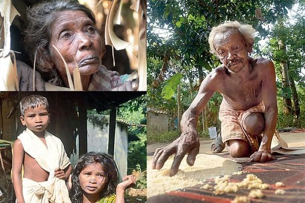 Helpless shabar families