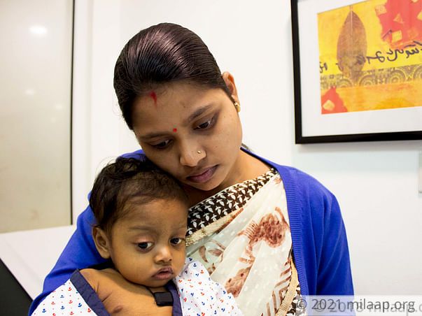 Baby Ekanshi's Liver Is Severely Damaged, Needs A Transplant To Live