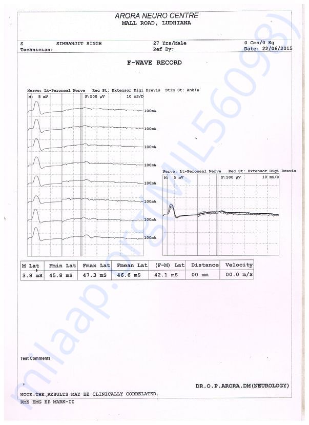 MRI Report