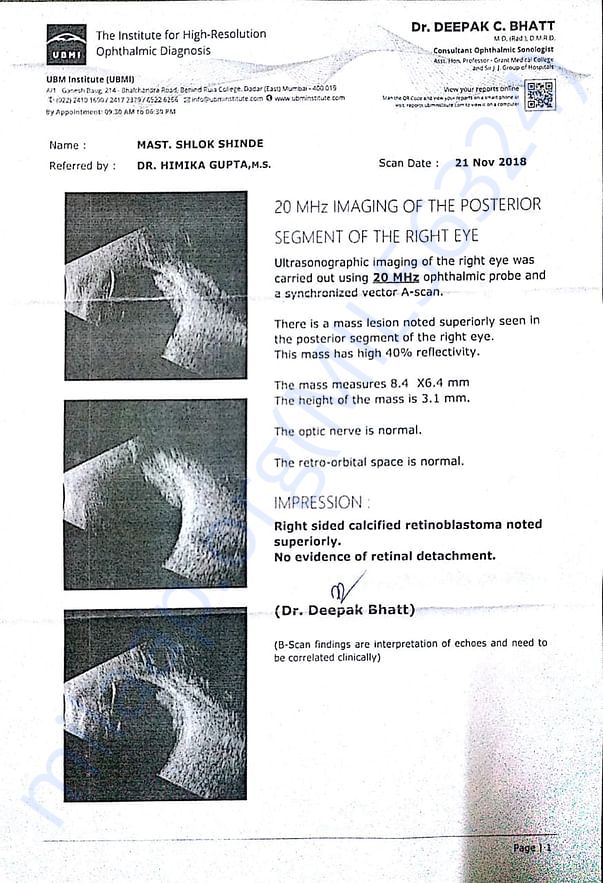 Hospital documents:
