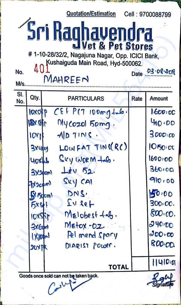 Medicines bill