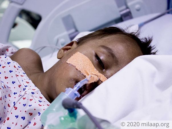 Ayansh needs your help to undergo his treatment