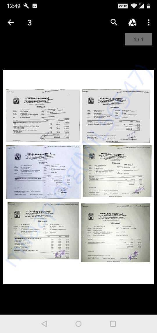 Bills Till Now