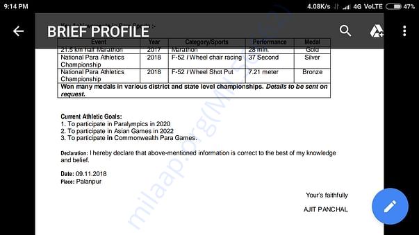 BRIEF PROFILE
