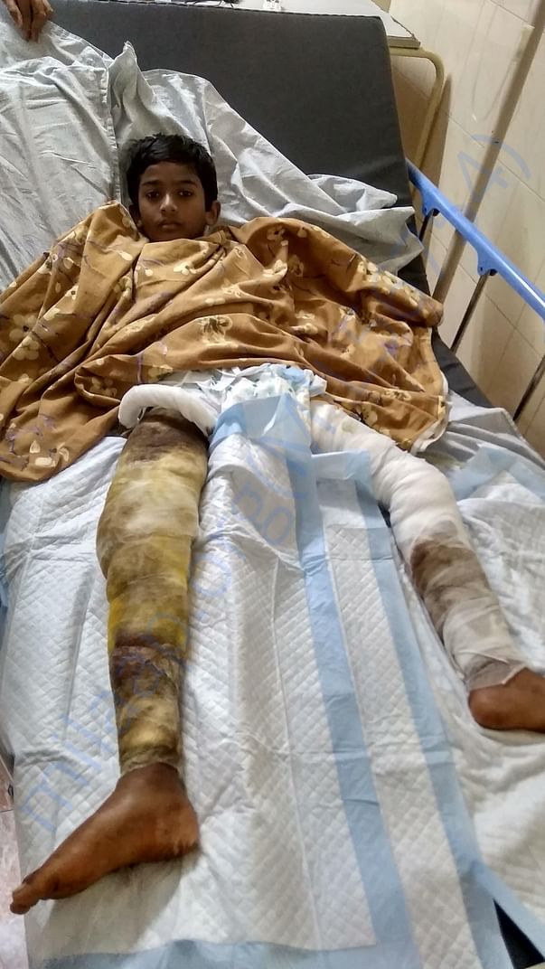 Sri harsha verma at hospital