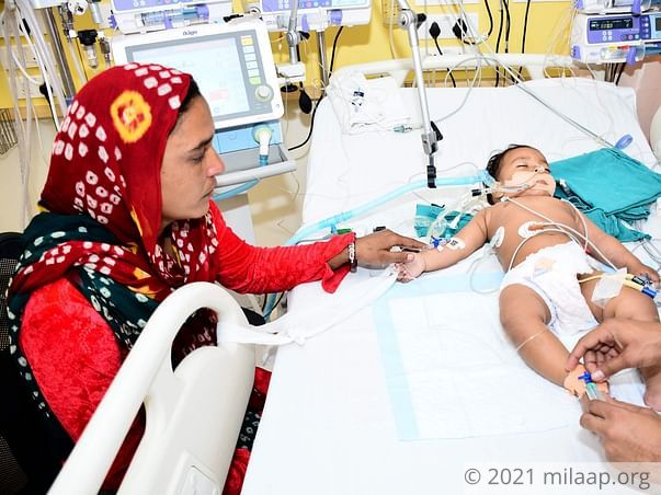 Sufiyan Is Lying Unconscious With A Failing Heart, Needs Urgent Help