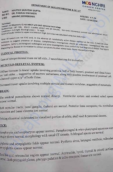 Medica report