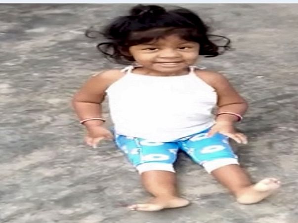 Help 2-year-old Dheevena Stand Again