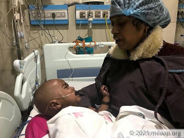 10-Month-Old Baby Rudra's Failing Heart Can Only Be Cured By A Surgery