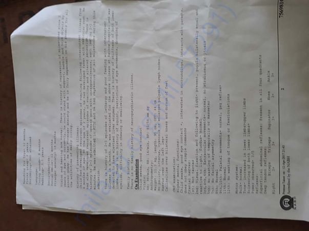 medical report