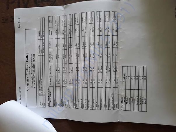 medical report
