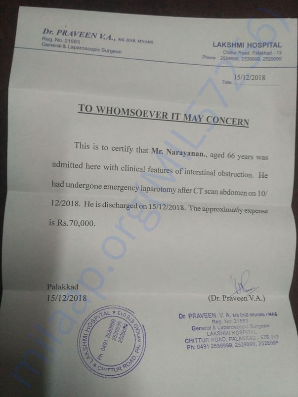 Doctor letter