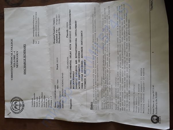 Medical report