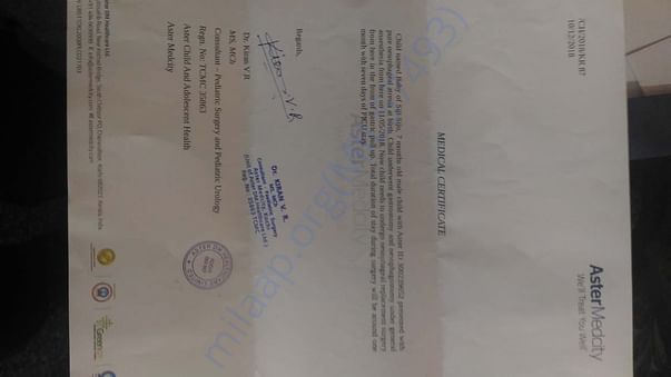 Estimation letter