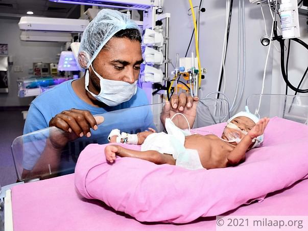 Baby of Asha needs your help to fight disease