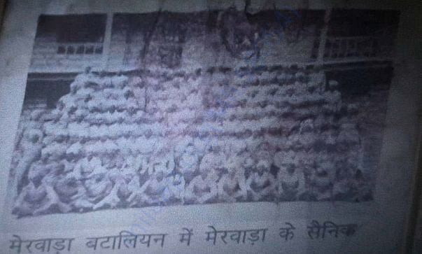 Pics of Merwada Batalian which went in First World war