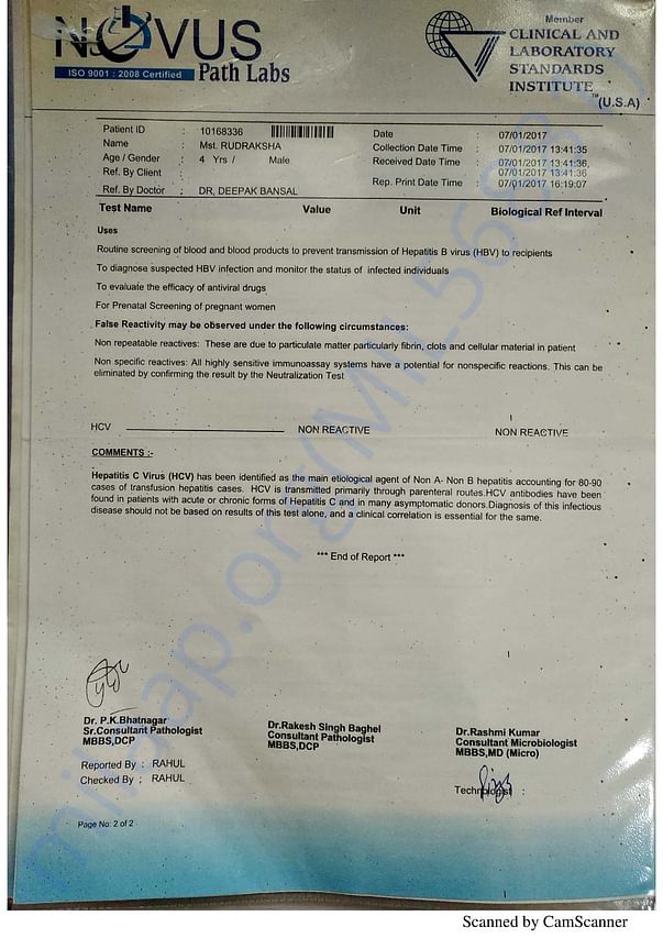 HCV Report