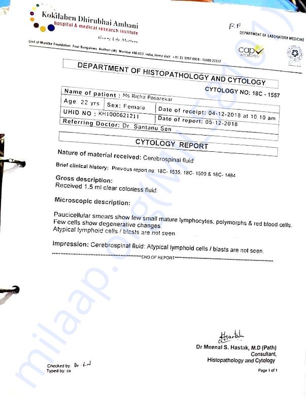 Medical document