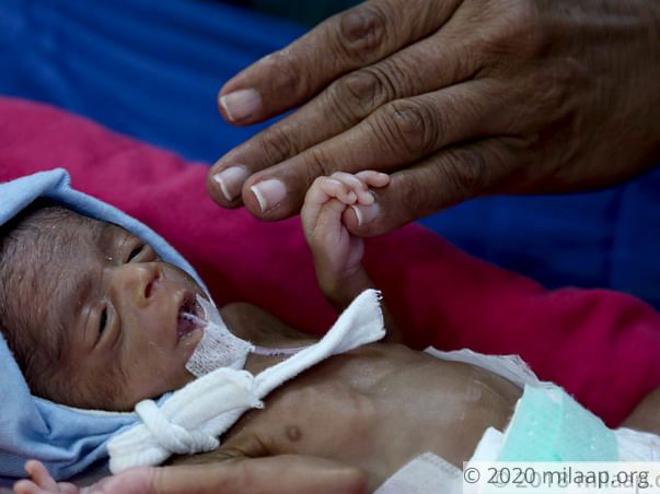 Poor Mother Struggles To Save Baby Born After 15 Years Of Marriage