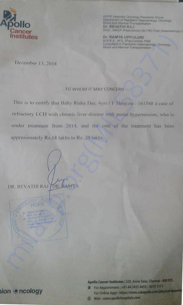 MEDICAL CERTIFICATE
