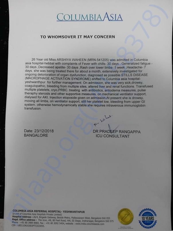 Doctor Certificate 1