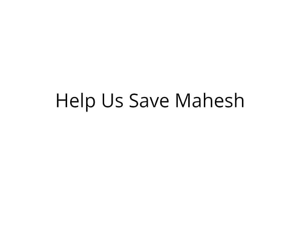 Help Mahesh Pandey Undergo Lung Transplant