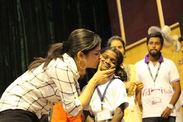 That smile on her face - Stay Tuned for Vidhaigal 2019