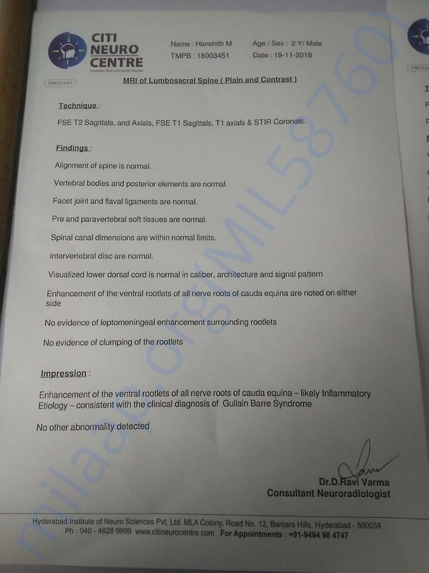 Hospital documents: