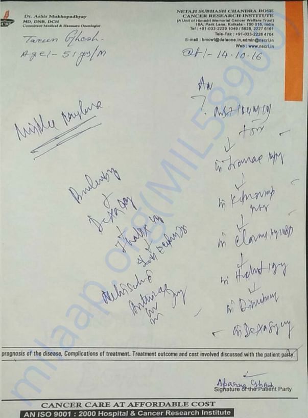 Doctor prescription