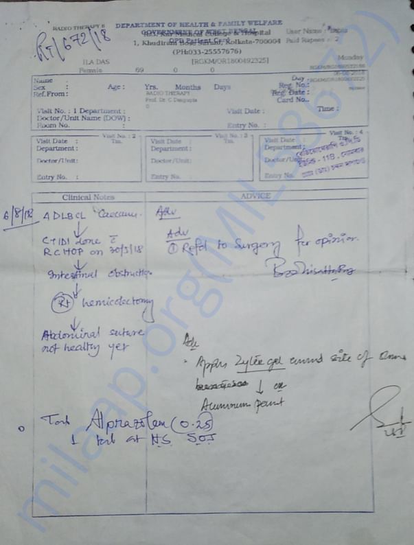 prescription of ILA DAS , page 11