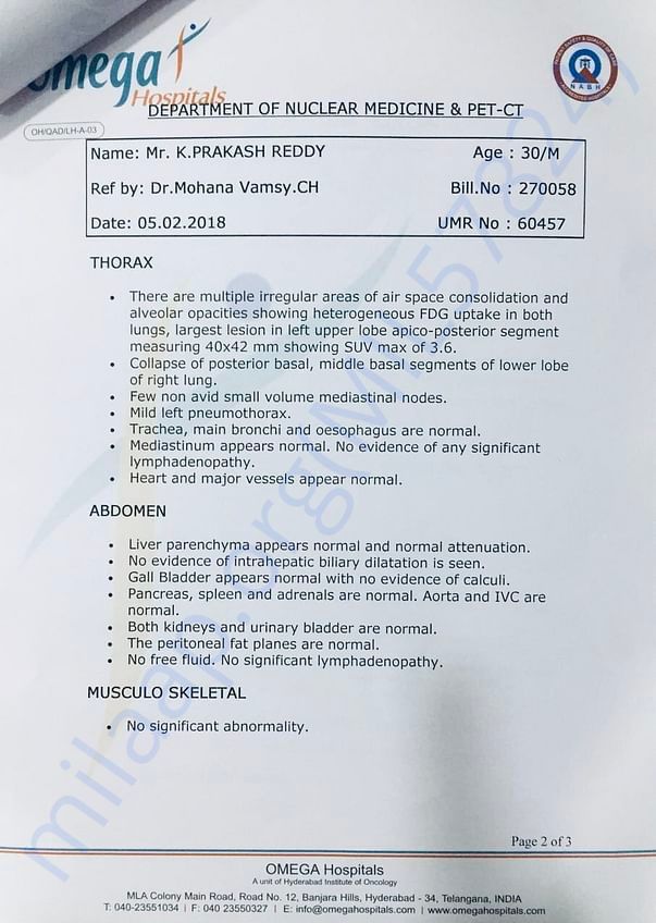 Pet scan page 2