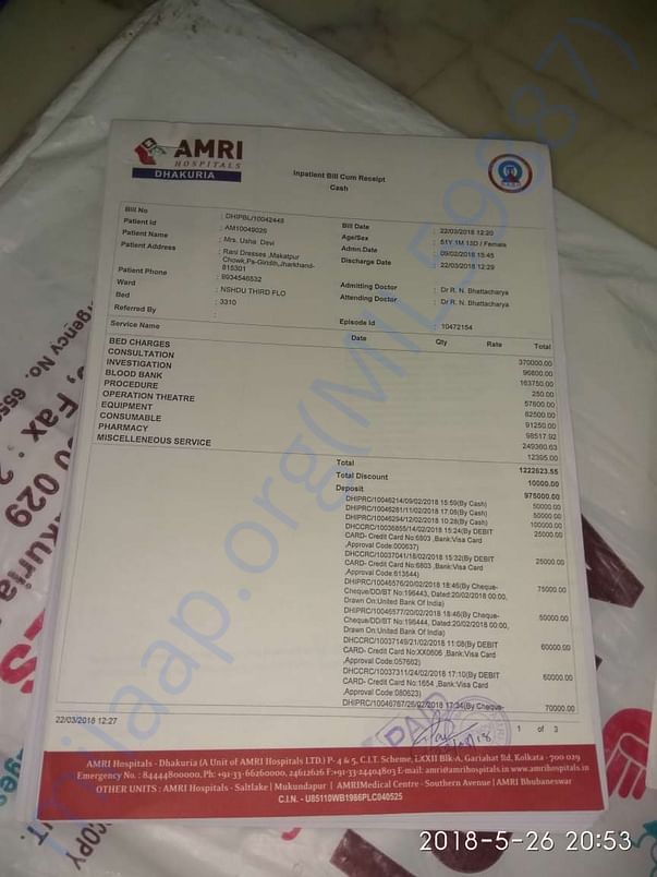 Hospital Documents