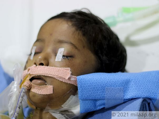 Single Mother's Son Is Fighting For Life In ICU After He Met Accident