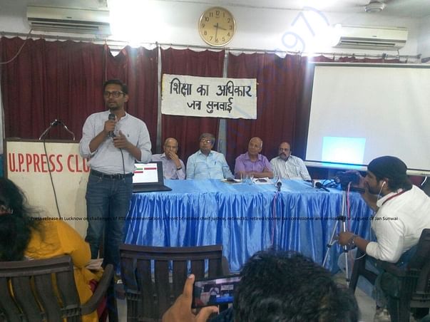 Discussion with Media person