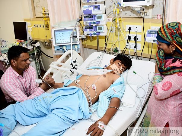 Mohd Sameer needs your help to undergo his treatment