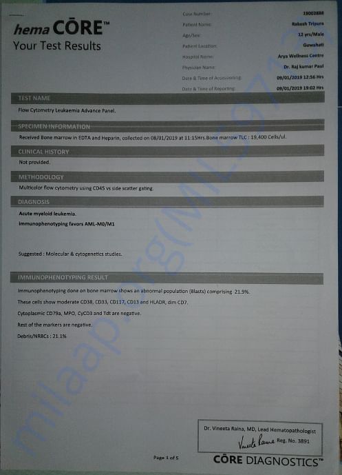 MEDICAL REPORT